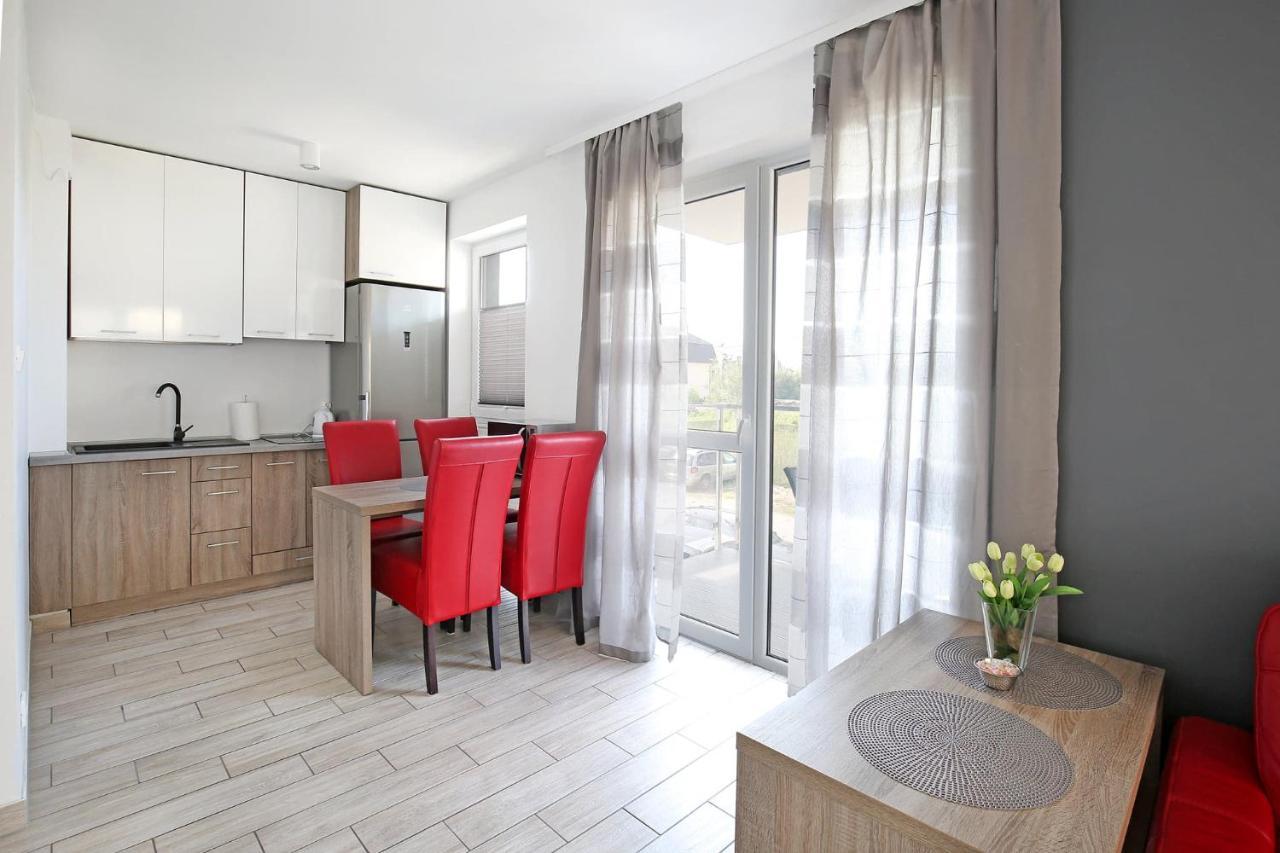 Апартаменти Apartament Red Mielno Мєлно Екстер'єр фото