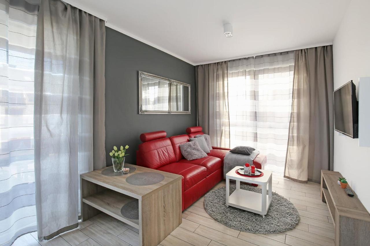 Апартаменти Apartament Red Mielno Мєлно Екстер'єр фото